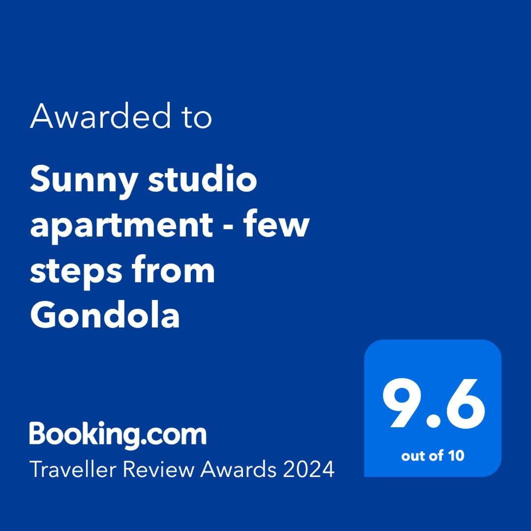 Sunny Studio Apartment - Few Steps From Gondola Bansko Exteriör bild